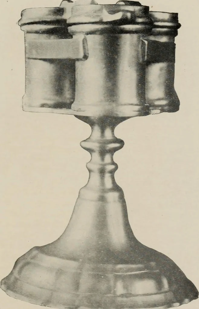 An illustration from Chats on old pewter, 1911, leaf 290