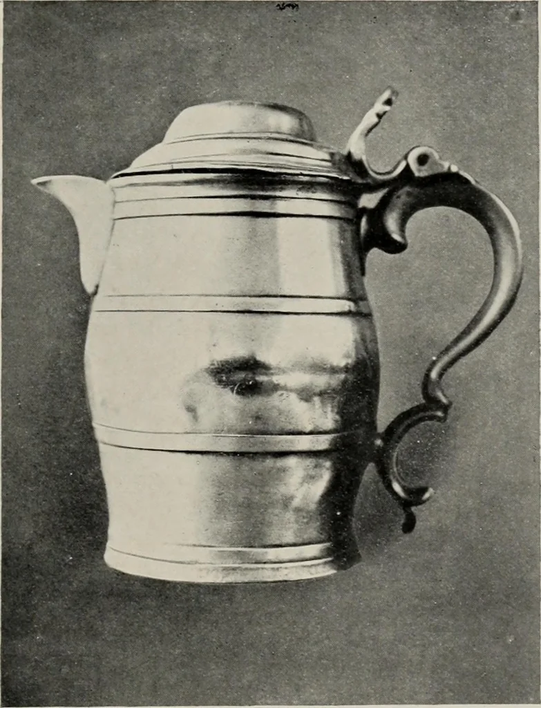 An illustration from Chats on old pewter, 1911, leaf 44