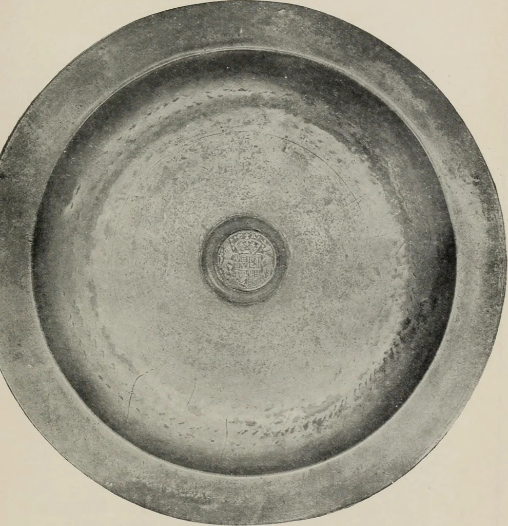 An illustration from Chats on old pewter, 1911, leaf 48