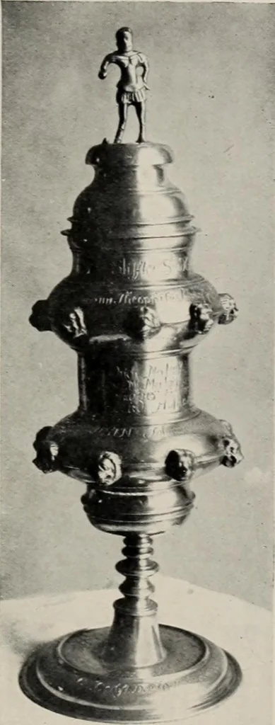 An illustration from Chats on old pewter, 1911, leaf 52