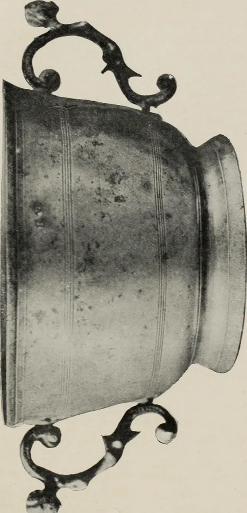 An illustration from Chats on old pewter, 1911, leaf 78