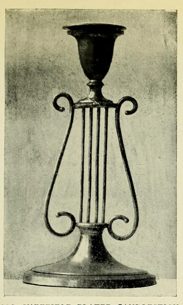An illustration from Chats on old Sheffield plate, 1920, leaf 119