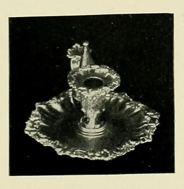 An illustration from Chats on old Sheffield plate, 1920, leaf 129