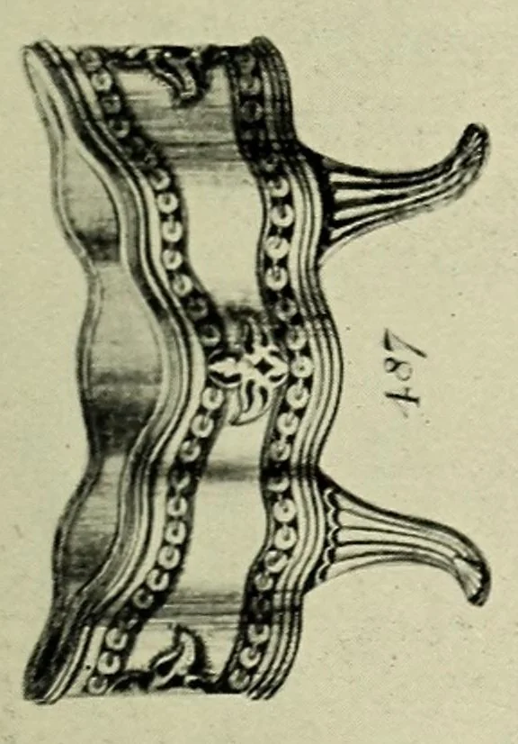 An illustration from Chats on old Sheffield plate, 1920, leaf 147