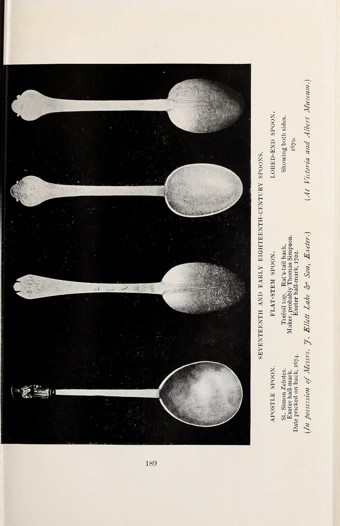 An illustration from Chats on old silver, 1915, leaf 195