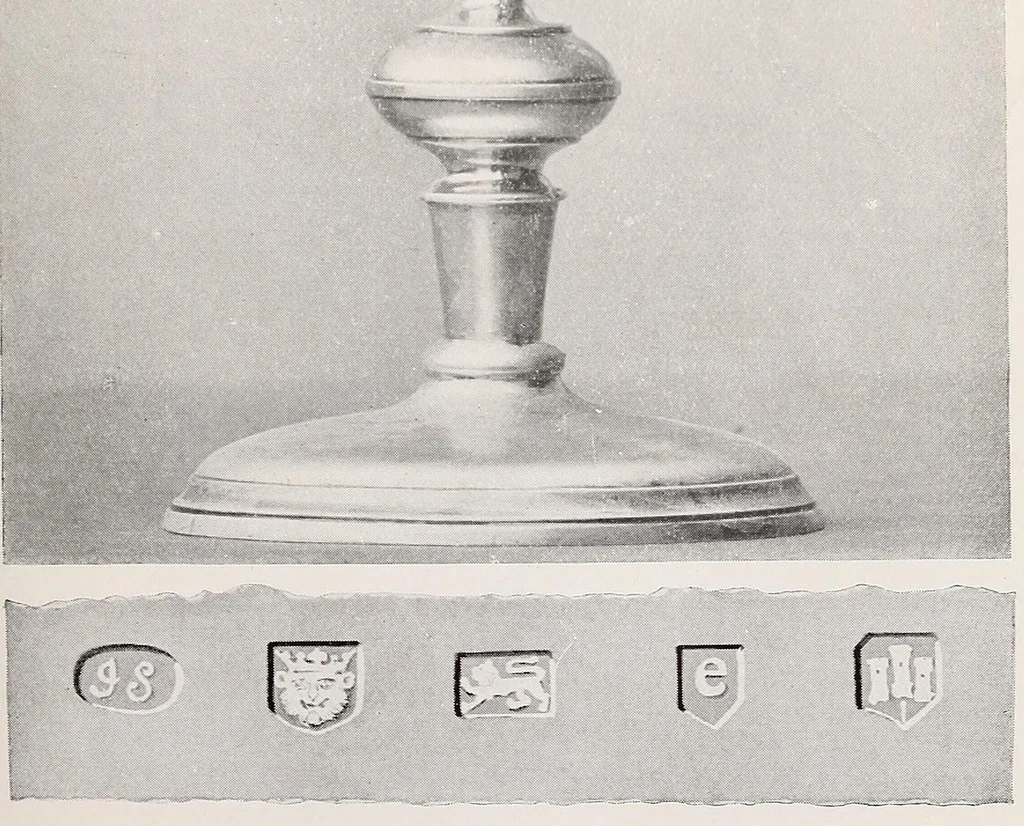 An illustration from Chats on old silver, 1915, leaf 87