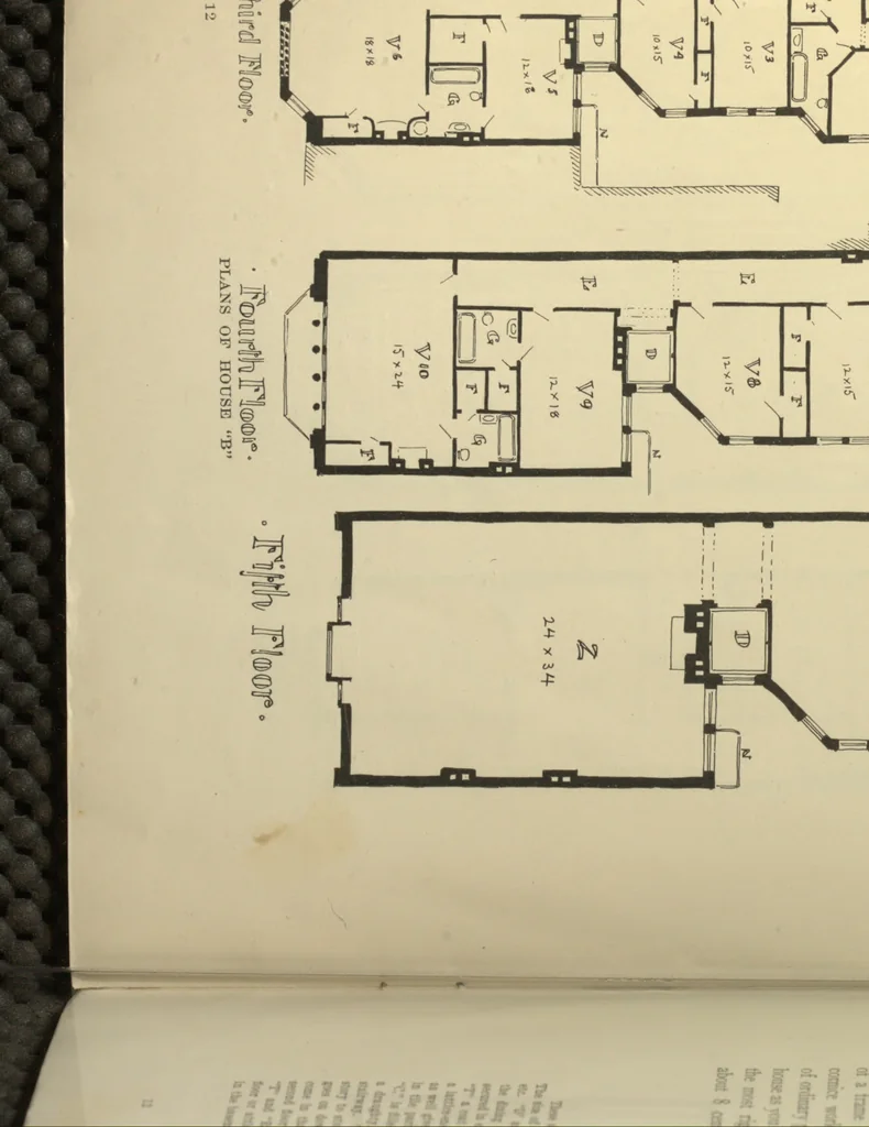 An illustration from Chat with the ladies about house building, 1905, leaf 15