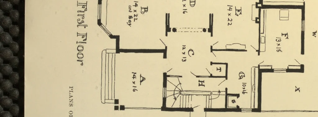 An illustration from Chat with the ladies about house building, 1905, leaf 7