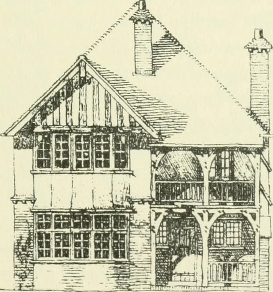 An illustration from The cheap cottage and small house : a manual of economical building, 1913, leaf 158