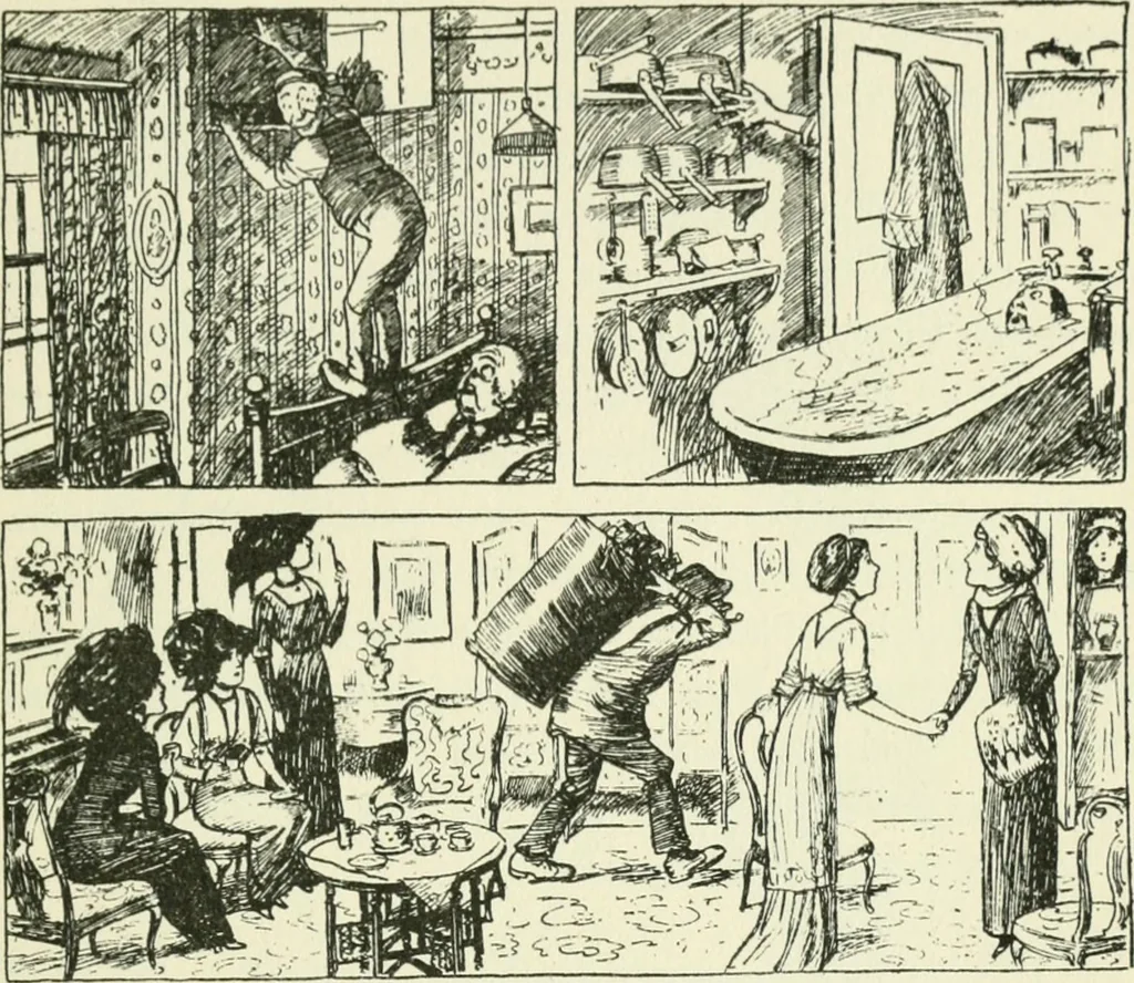 An illustration from The cheap cottage and small house : a manual of economical building, 1913, leaf 24
