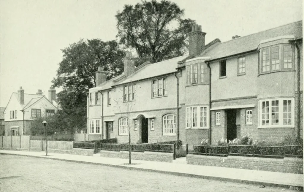 An illustration from The cheap cottage and small house : a manual of economical building, 1913, leaf 60