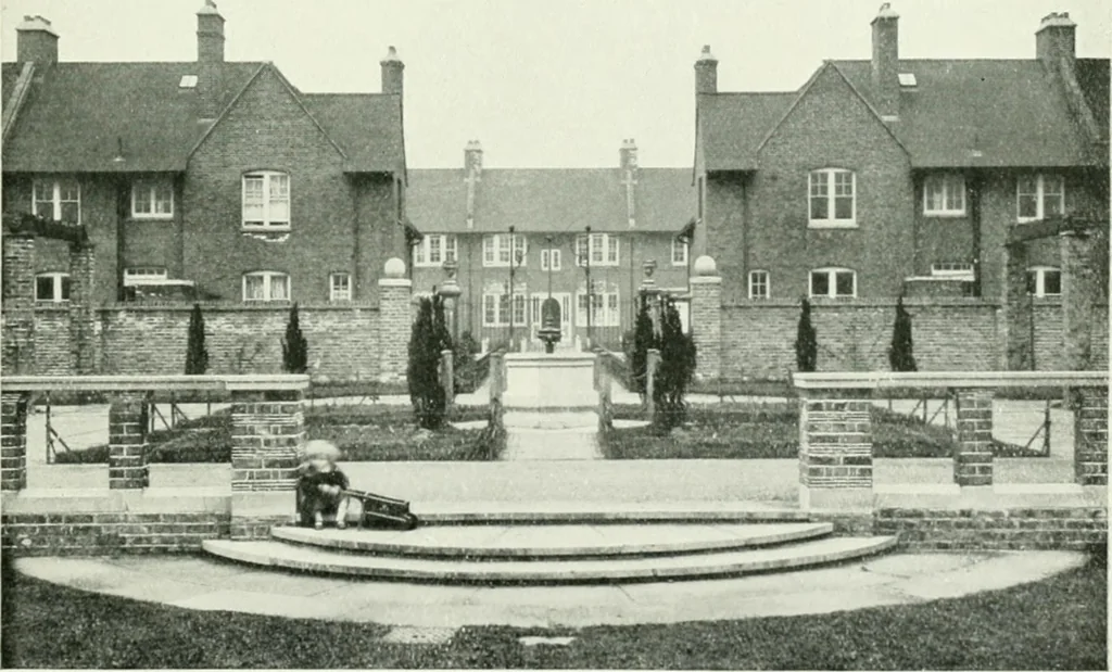 An illustration from The cheap cottage and small house : a manual of economical building, 1913, leaf 60