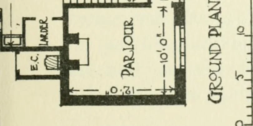 An illustration from The cheap cottage and small house : a manual of economical building, 1913, leaf 64