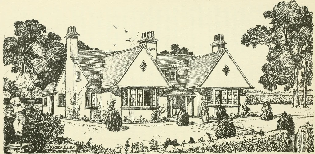 An illustration from The cheap cottage and small house : a manual of economical building, 1913, leaf 89