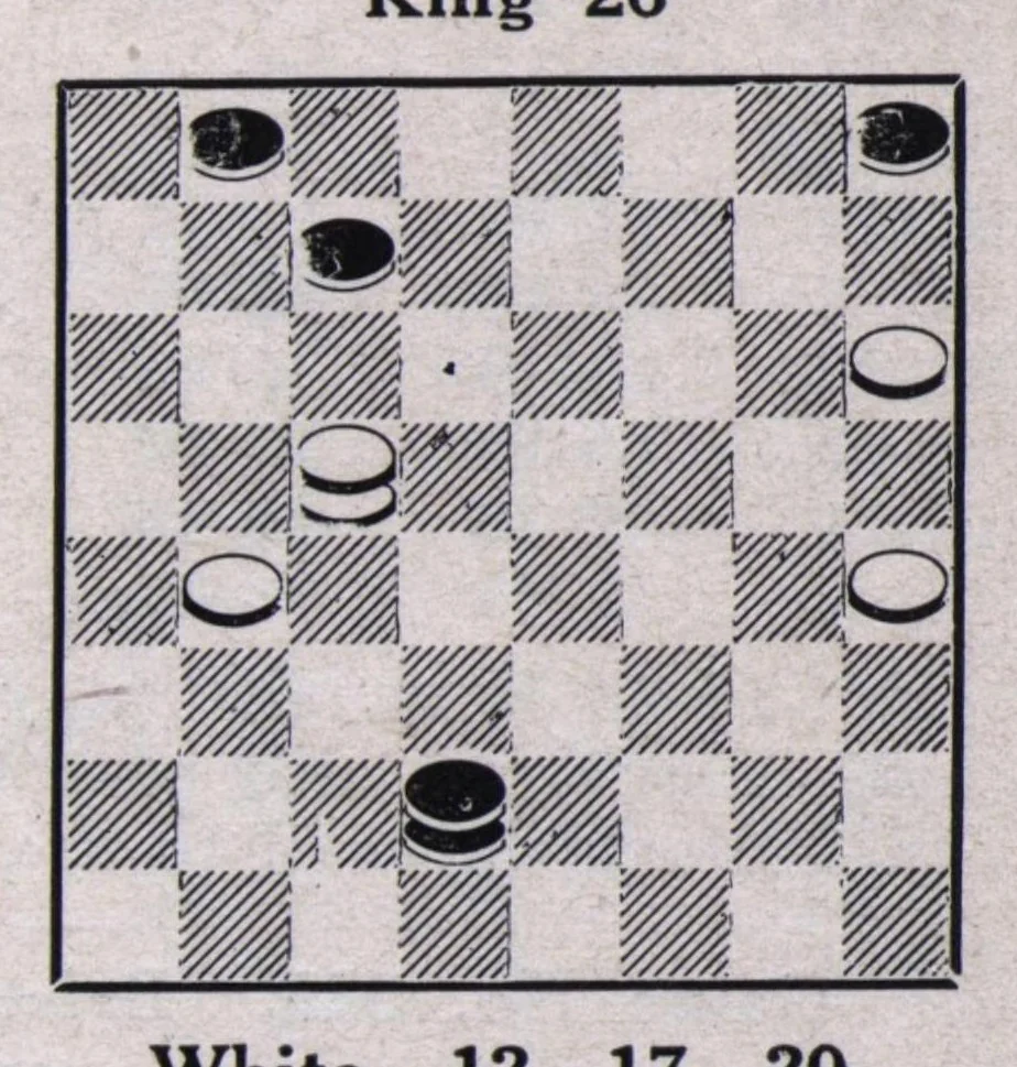 An illustration from The Morris Systems Checkerist (January, 1926), 1926, leaf 18
