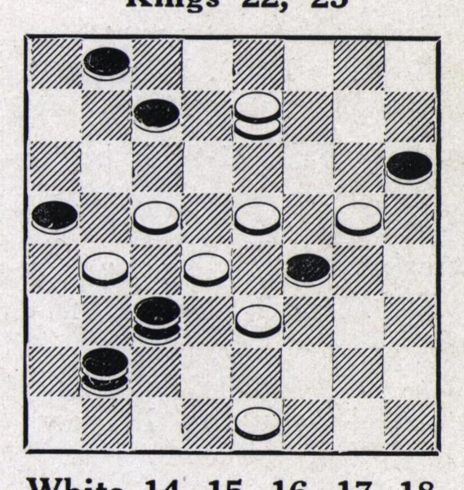 An illustration from The Morris Systems Checkerist (February, 1926), 1926, leaf 12