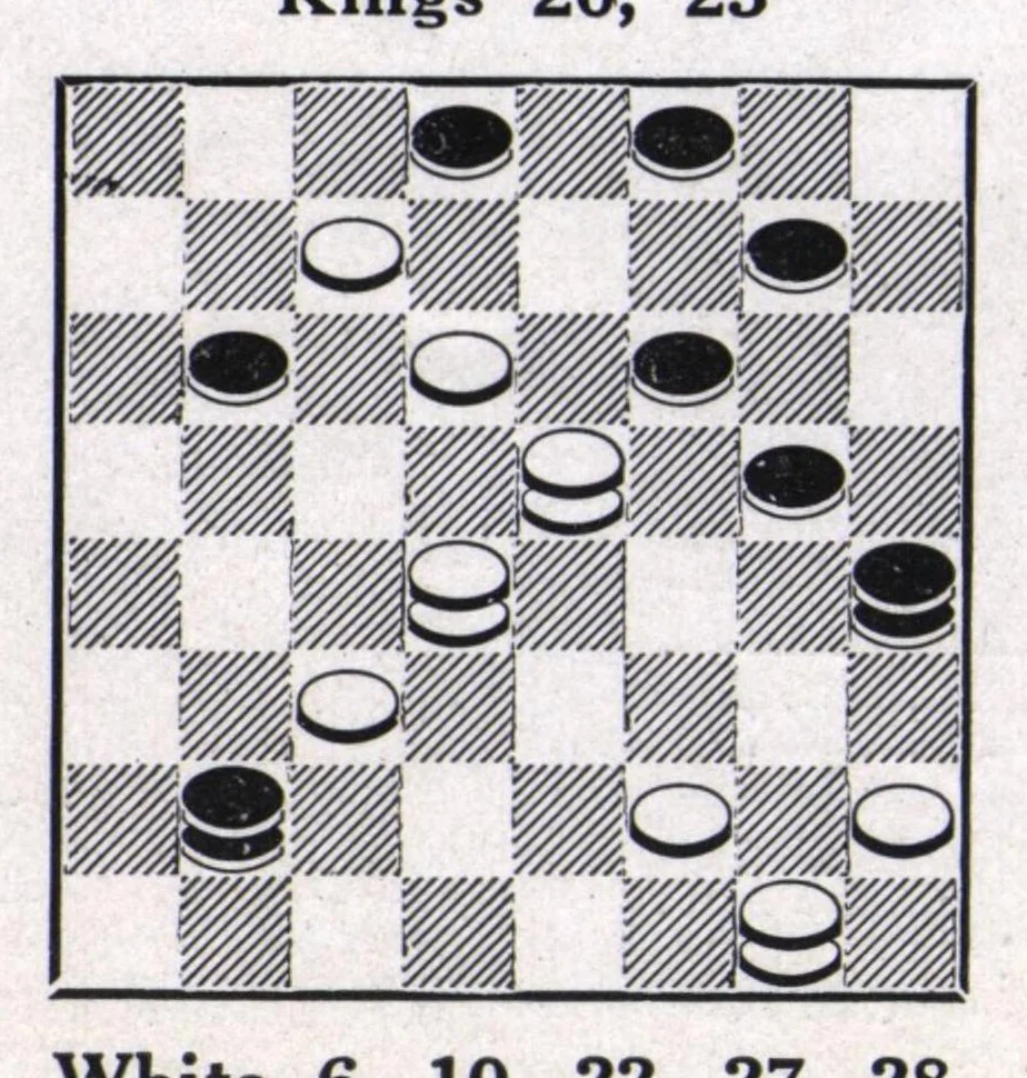 An illustration from The Morris Systems Checkerist (February, 1926), 1926, leaf 15