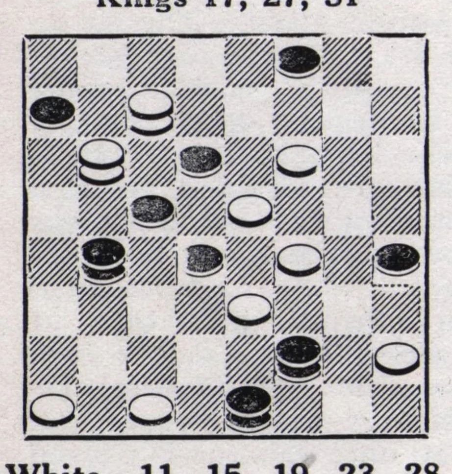 An illustration from The Morris Systems Checkerist (March, 1926), 1926, leaf 17