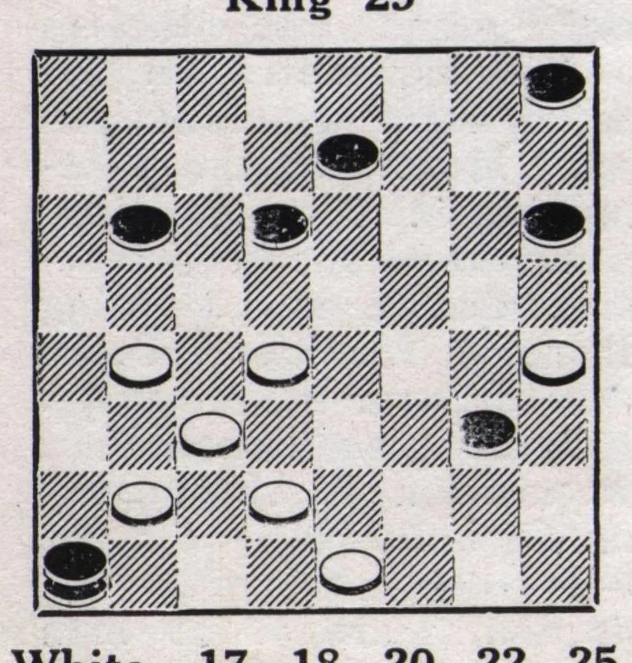 An illustration from The Morris Systems Checkerist (March, 1926), 1926, leaf 17