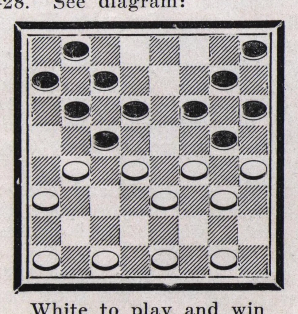 An illustration from The Morris Systems Checkerist (March, 1926), 1926, leaf 18
