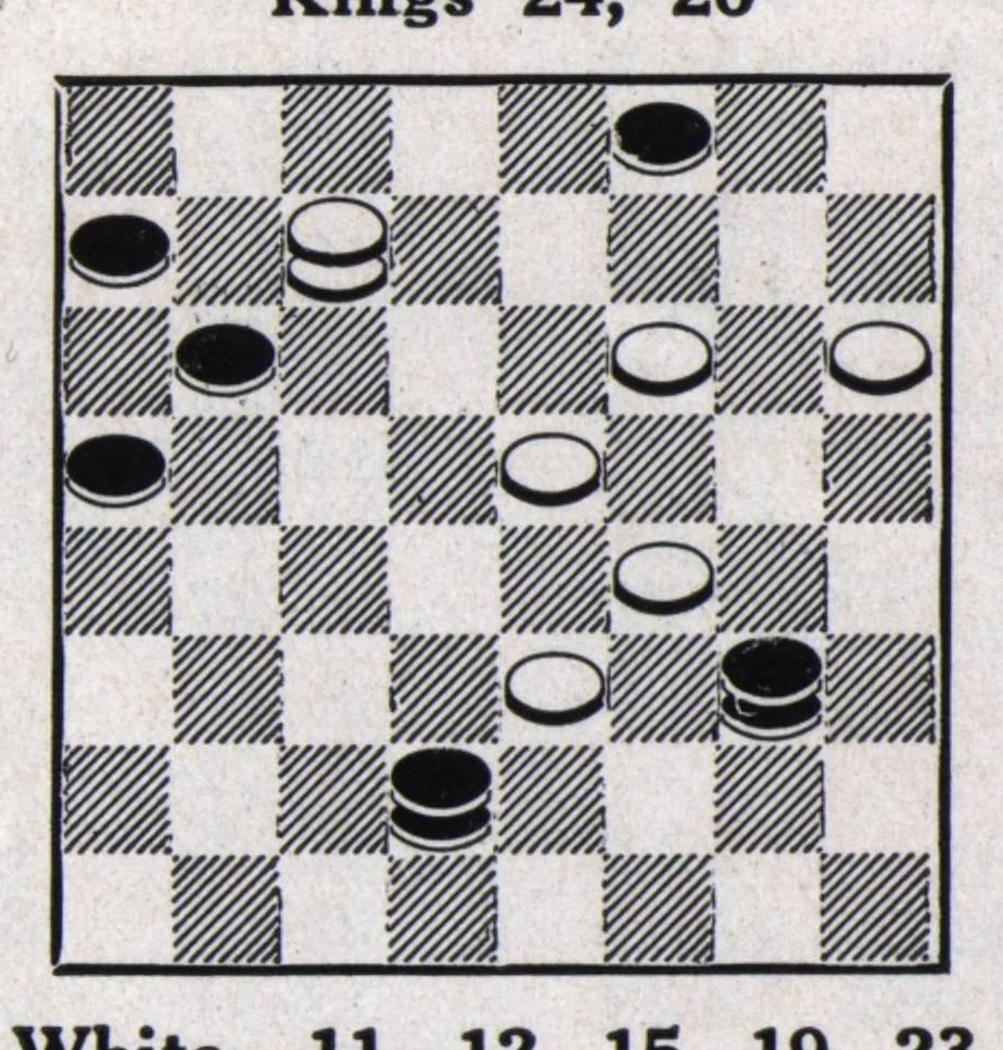 An illustration from The Morris Systems Checkerist (March, 1926), 1926, leaf 20