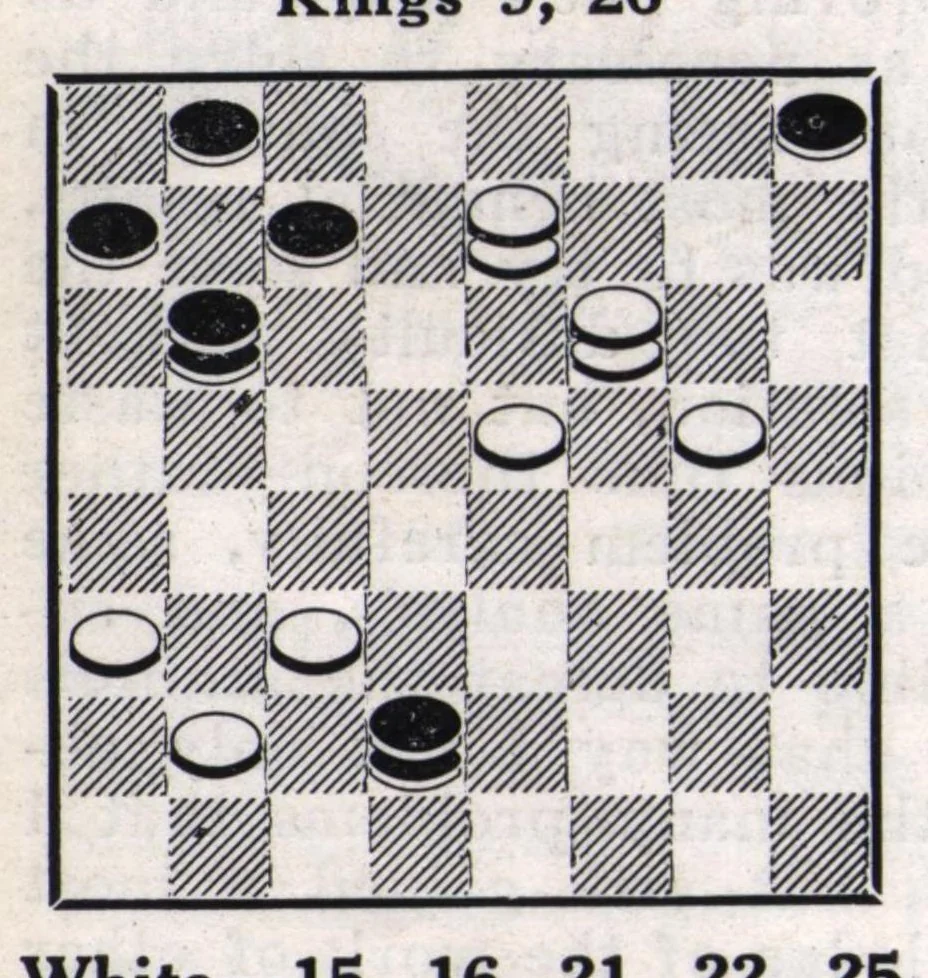 An illustration from The Morris Systems Checkerist (April, 1926), 1926, leaf 15