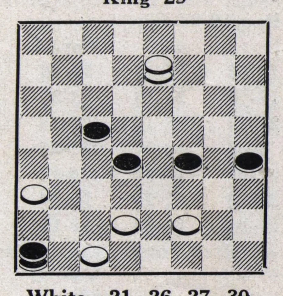 An illustration from The Morris Systems Checkerist (April, 1926), 1926, leaf 18