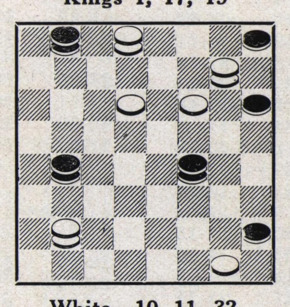 An illustration from The Morris Systems Checkerist (April, 1926), 1926, leaf 18