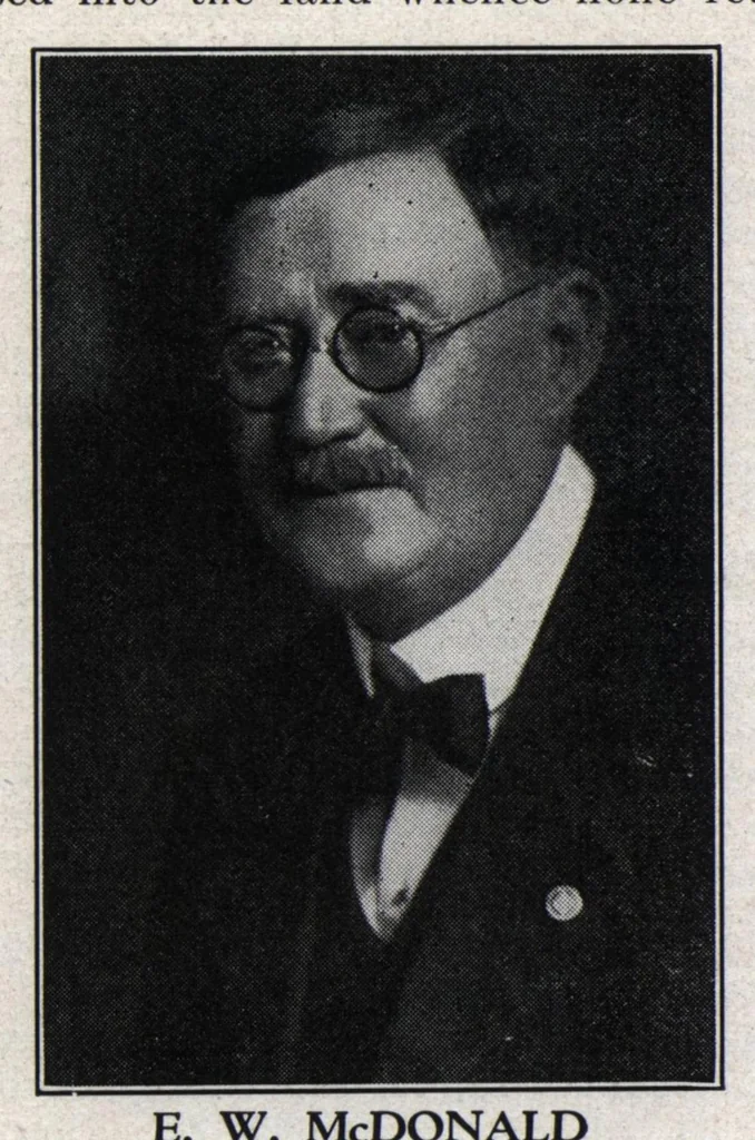 An illustration from The Morris Systems Checkerist (April, 1926), 1926, leaf 6
