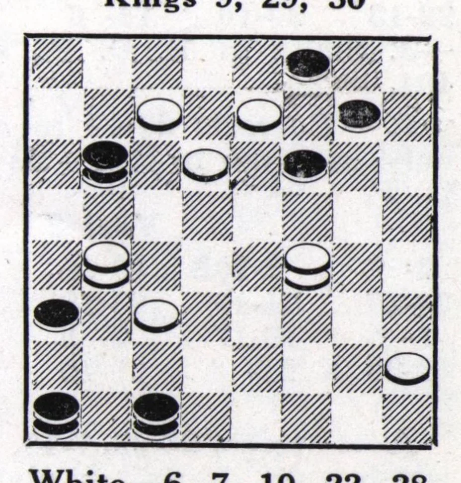 An illustration from The Morris Systems Checkerist (May, 1926), 1926, leaf 10