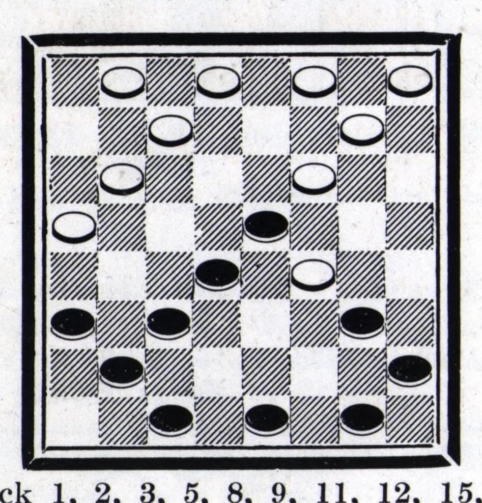 An illustration from The Morris Systems Checkerist (May, 1926), 1926, leaf 11