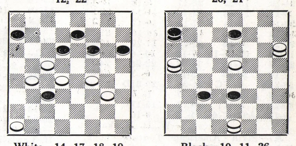 An illustration from The Morris Systems Checkerist (May, 1926), 1926, leaf 14