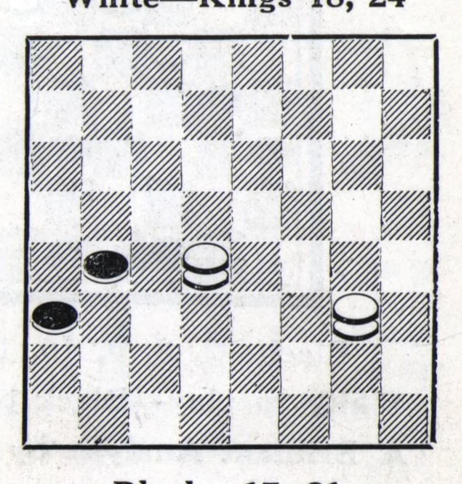 An illustration from The Morris Systems Checkerist (June, 1926), 1926, leaf 16