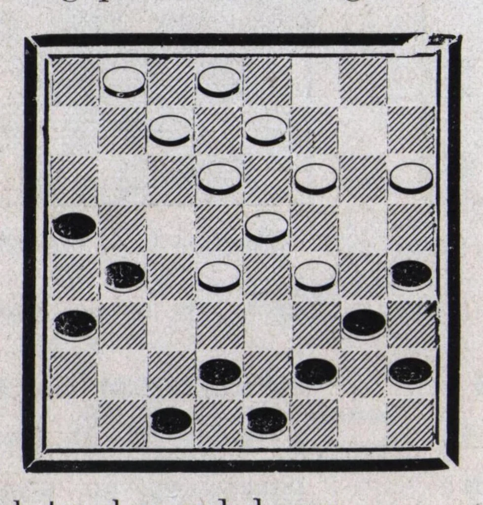 An illustration from The Morris Systems Checkerist (July, 1926), 1926, leaf 13