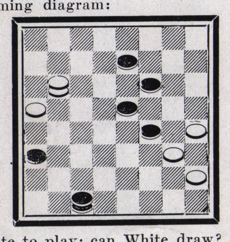 An illustration from The Morris Systems Checkerist (July, 1926), 1926, leaf 21