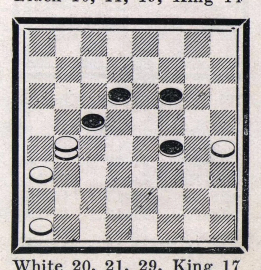 An illustration from The Morris Systems Checkerist (August, 1926), 1926, leaf 12