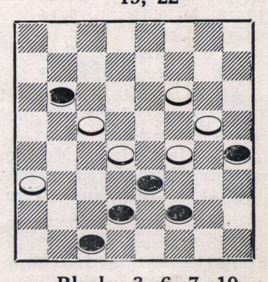 An illustration from The Morris Systems Checkerist (August, 1926), 1926, leaf 14
