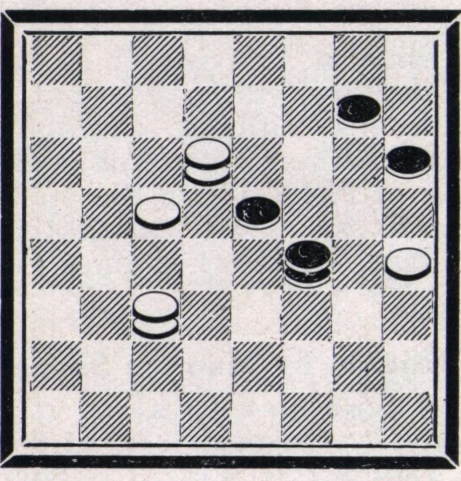 An illustration from The Morris Systems Checkerist (August, 1926), 1926, leaf 9