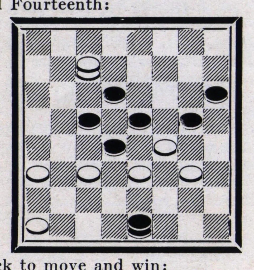 An illustration from The Morris Systems Checkerist (September/October, 1926), 1926, leaf 13