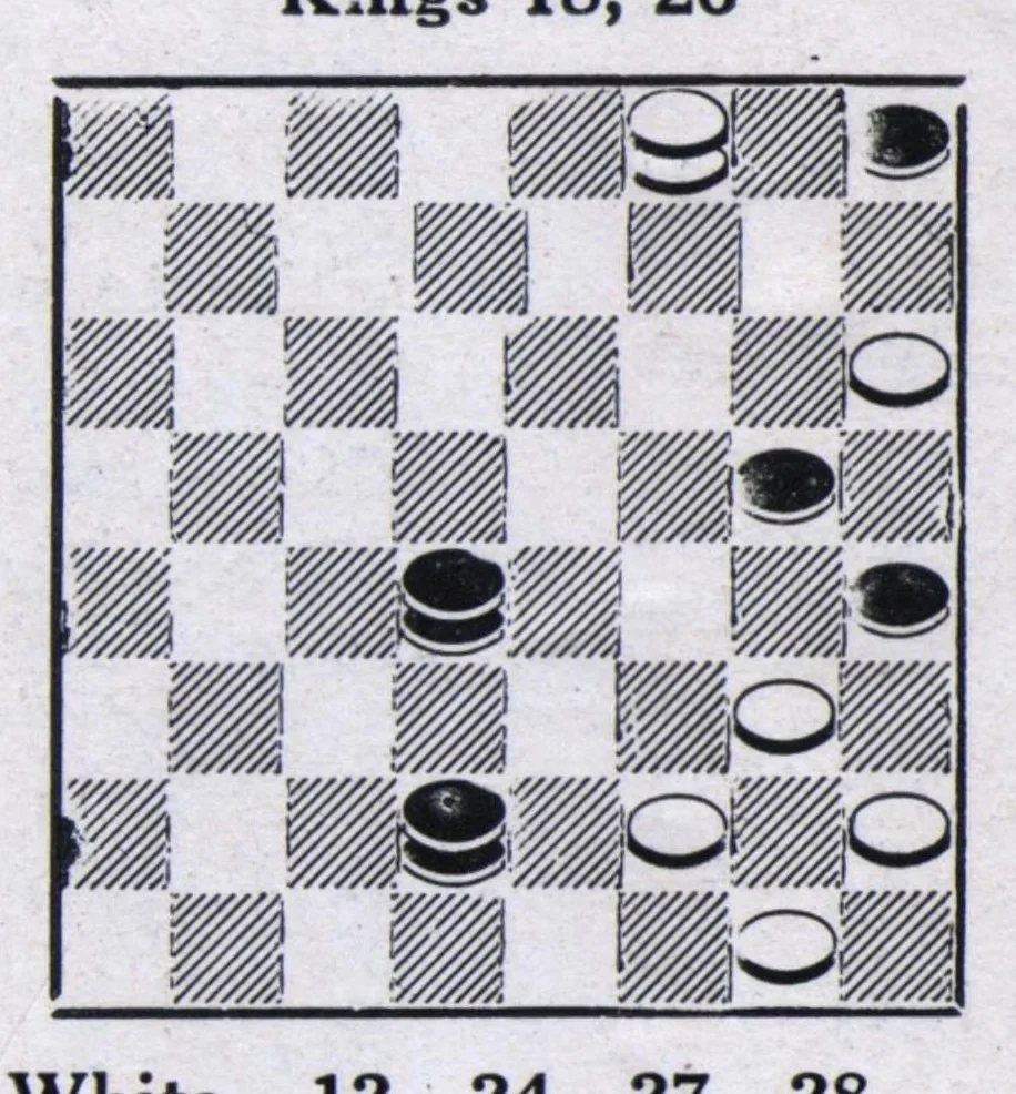 An illustration from The Morris Systems Checkerist (September/October, 1926), 1926, leaf 16