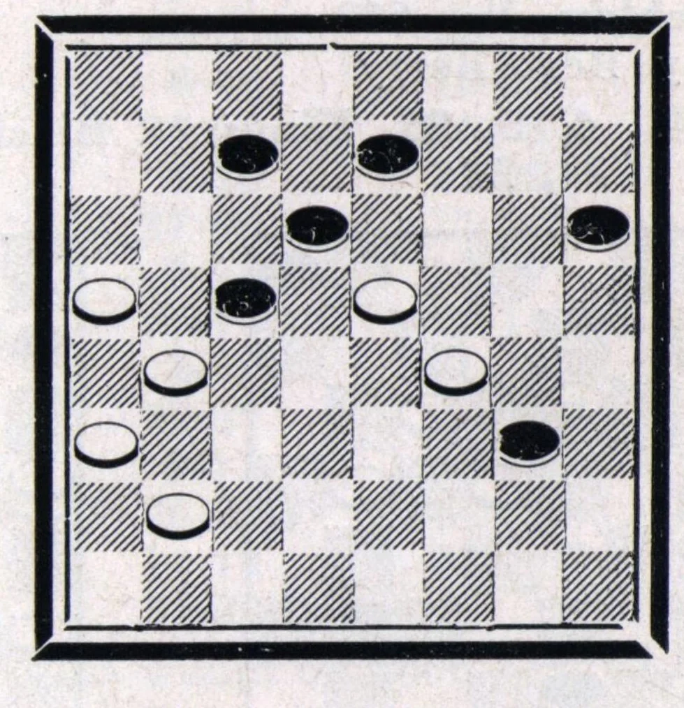 An illustration from The Morris Systems Checkerist (November, 1926), 1926, leaf 12