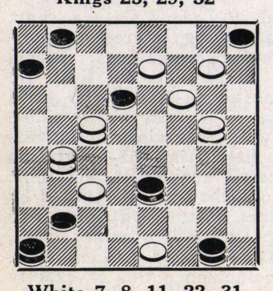 An illustration from The Morris Systems Checkerist (November, 1926), 1926, leaf 13