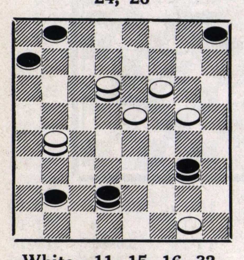 An illustration from The Morris Systems Checkerist (November, 1926), 1926, leaf 13