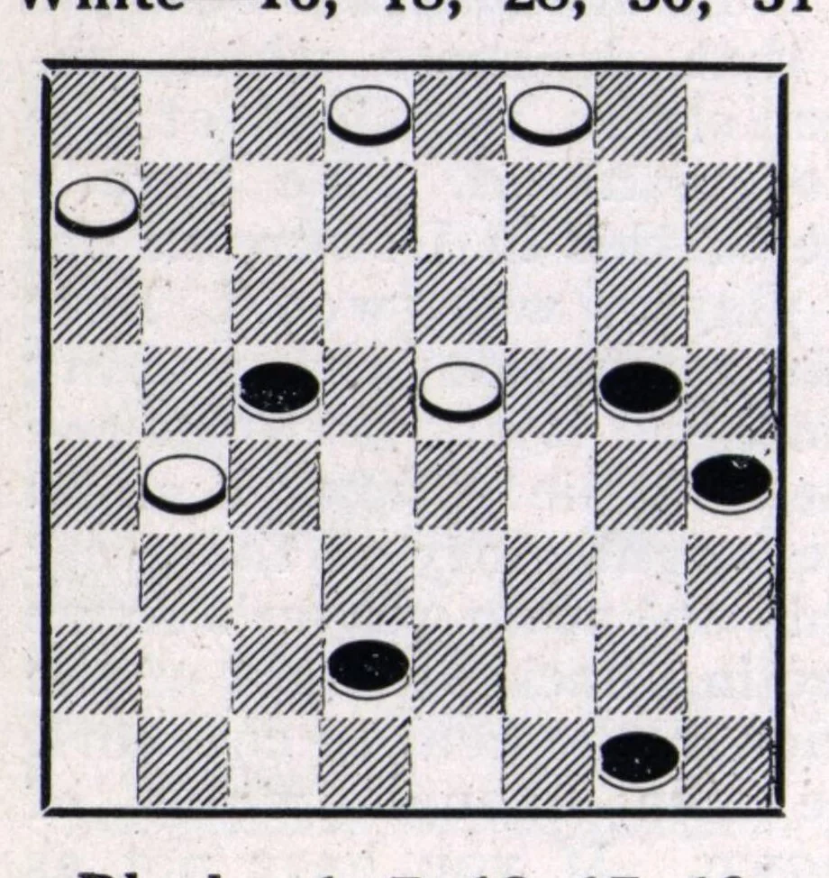 An illustration from The Morris Systems Checkerist (November, 1926), 1926, leaf 15