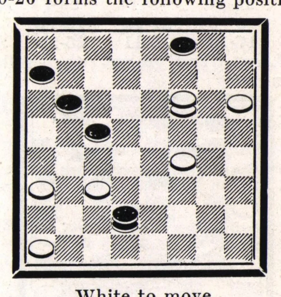 An illustration from The Morris Systems Checkerist (November, 1926), 1926, leaf 18