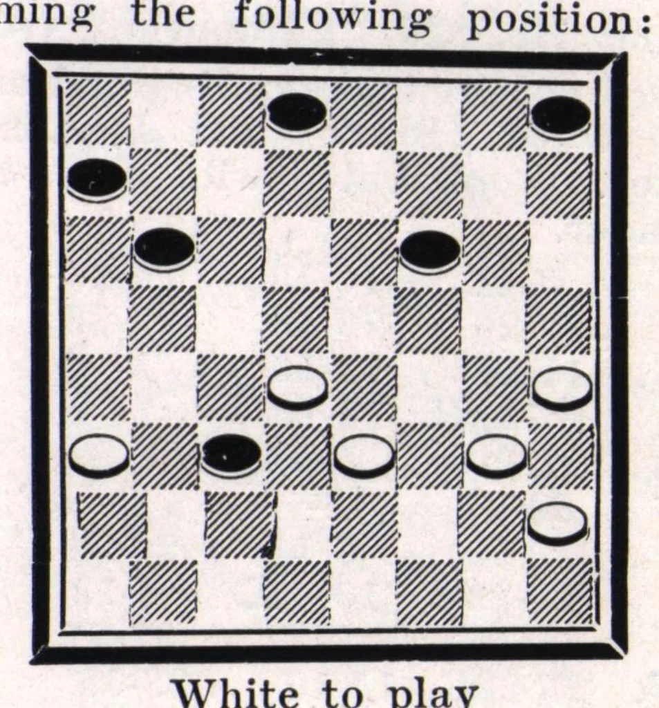 An illustration from The Morris Systems Checkerist (November, 1926), 1926, leaf 21