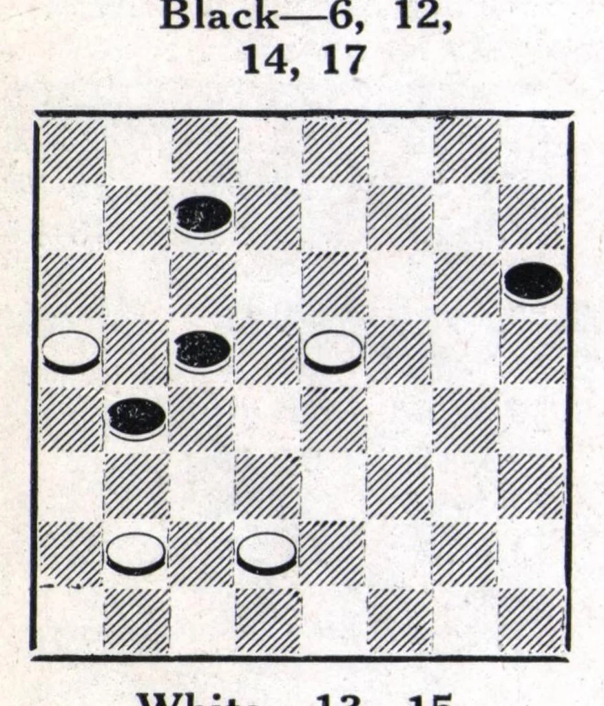 An illustration from The Morris Systems Checkerist (December, 1926), 1926, leaf 15