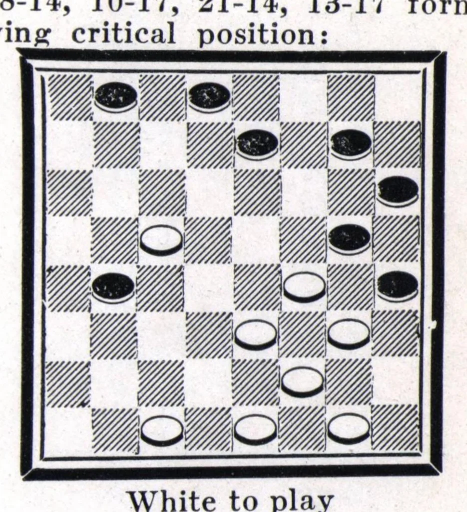 An illustration from The Morris Systems Checkerist (December, 1926), 1926, leaf 16