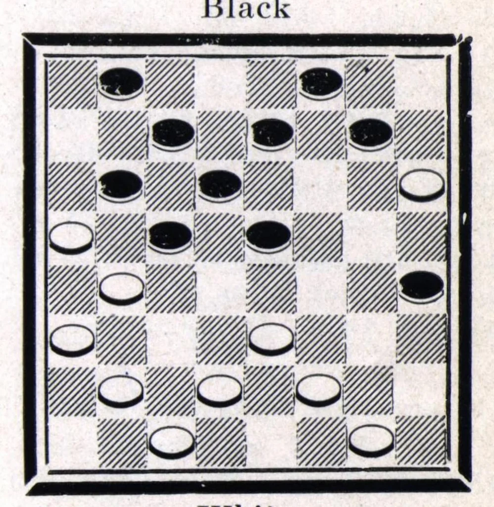 An illustration from The Morris Systems Checkerist (December, 1926), 1926, leaf 20