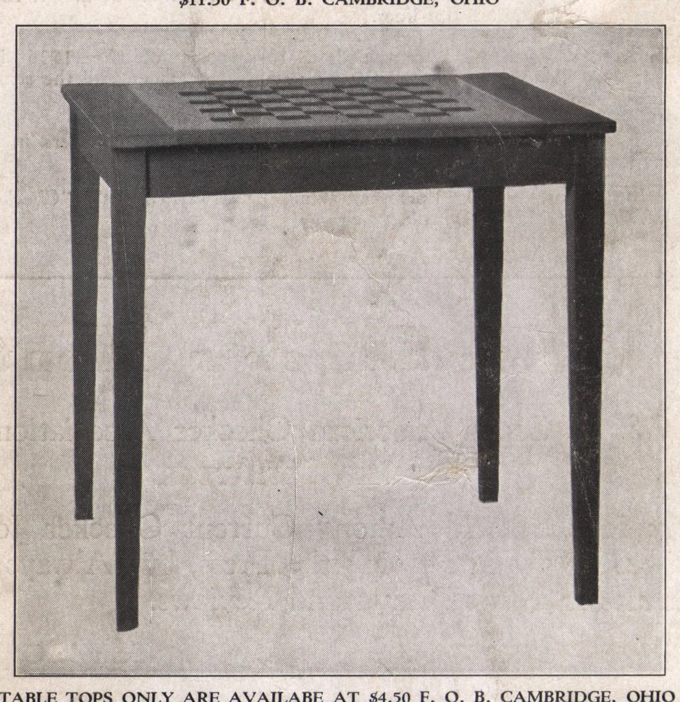 An illustration from The Morris Systems Checkerist (December, 1926), 1926, leaf 27